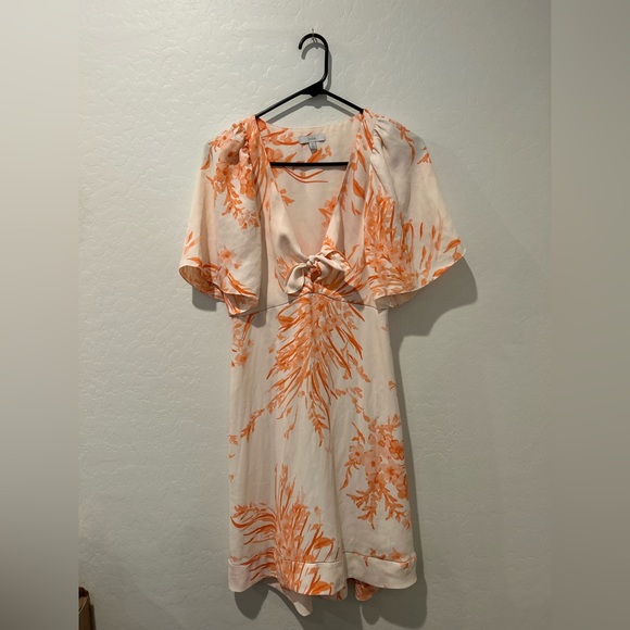 Orange & Cream Joie Aralda Floral Dress - Picture 3 of 8